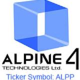 Picture of ALPINE 4 HOLDINGS ORD logo