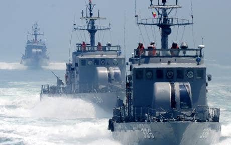 South Korean Navy patrol boats: North and South Korean warships in naval skirmish